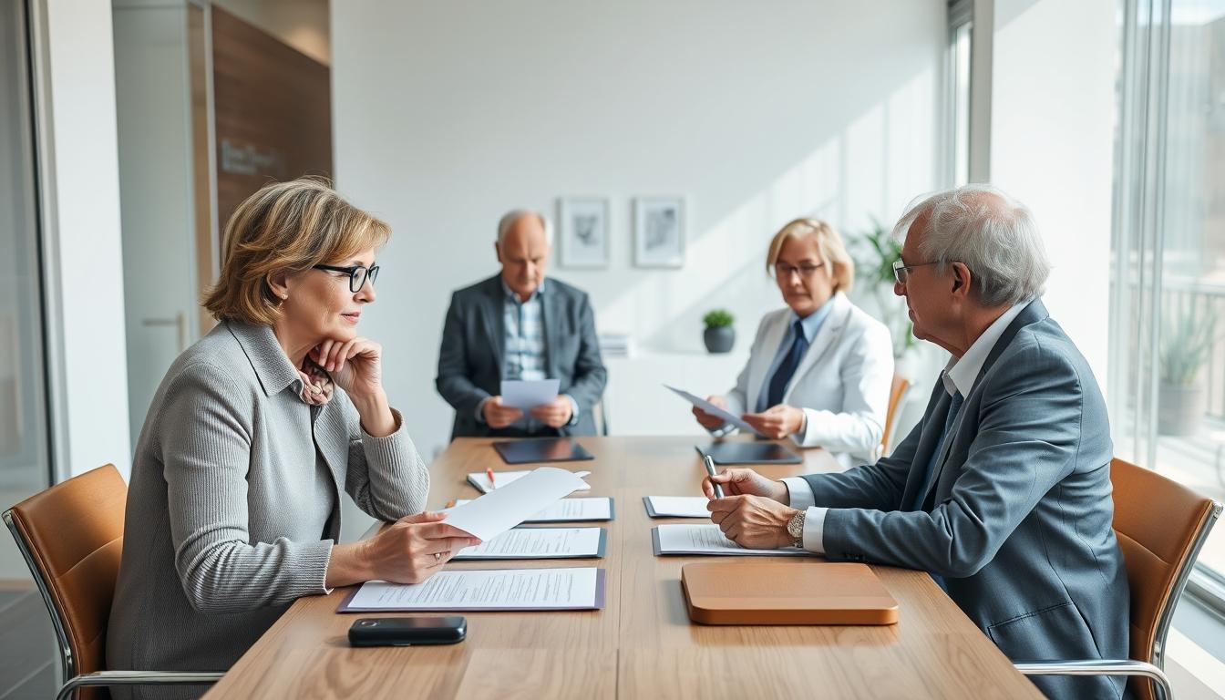 Family legal discussion support